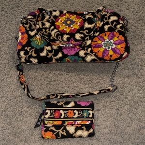 Vera Bradley Purse and Wallet Set